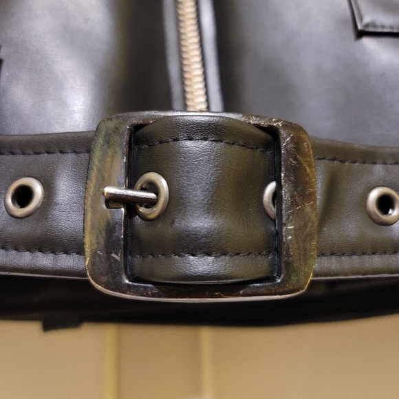 Vegan Leather Commando Jacket Straight from Hell - Picture 7 of 8